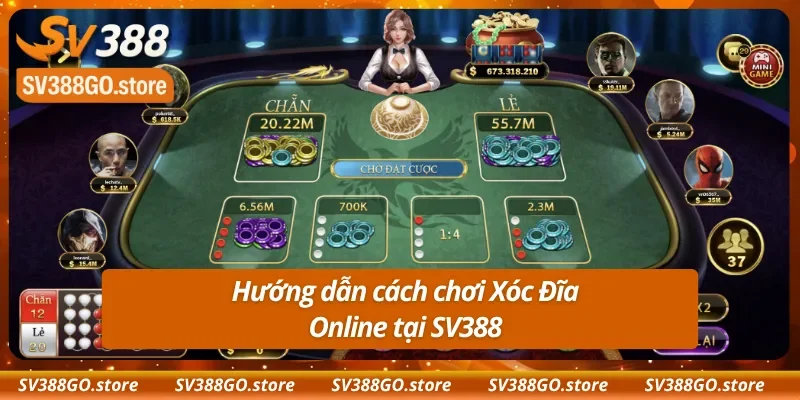 Hướng dẫn cách chơi Xóc Đĩa Trực Tuyến từ A đến Z